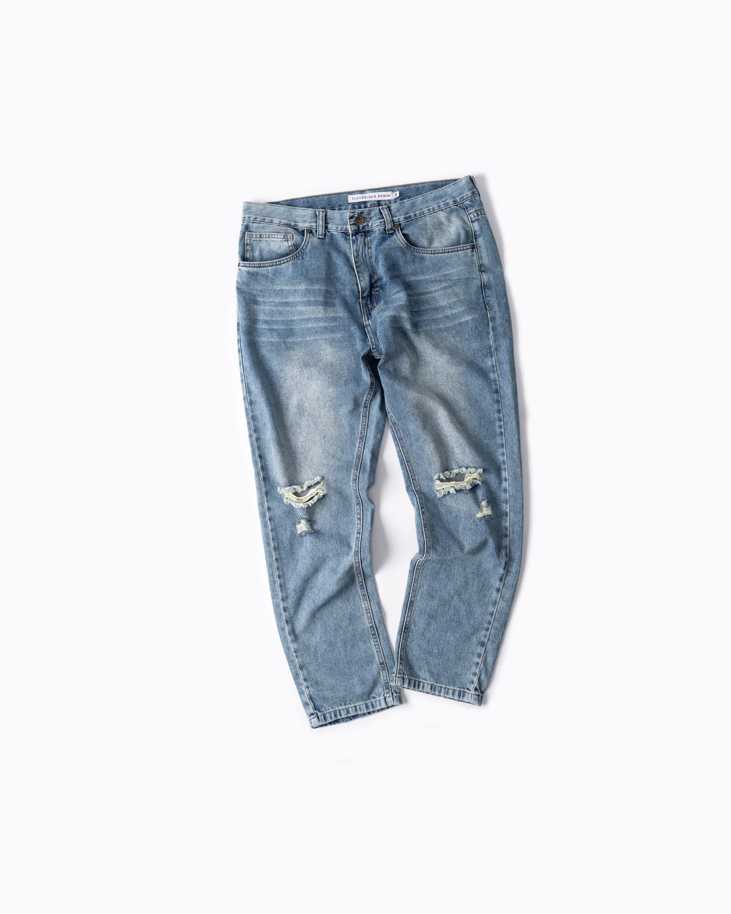 FJ Denim Ripped Jeans Korn