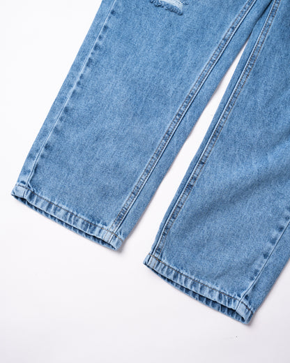 FJ Denim Ripped Jeans Light Blue