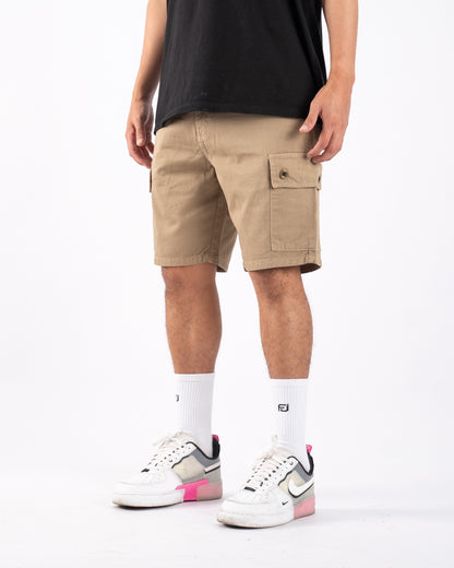 Relax Cargo Shorts Beige