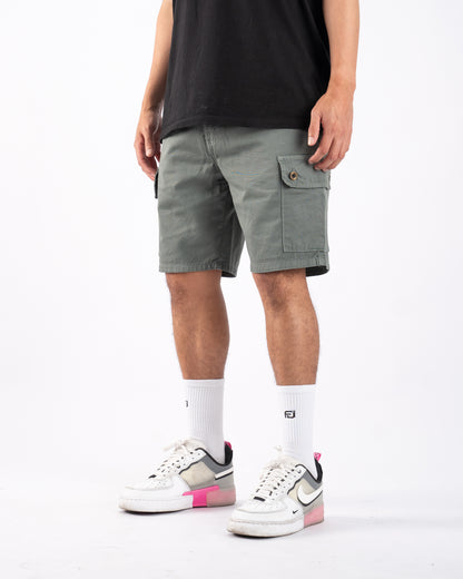 Relax Cargo Shorts Verde Stone