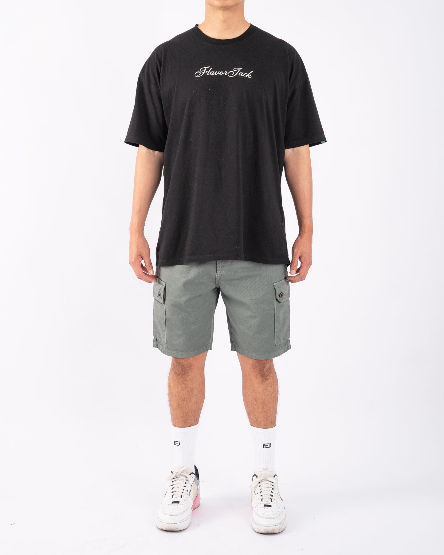 Relax Cargo Shorts Verde Stone