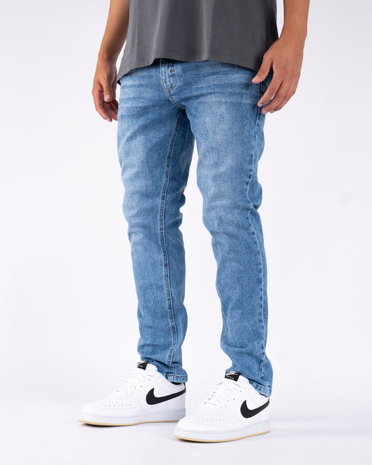 FJ Denim Jeans Fade Blue Slim