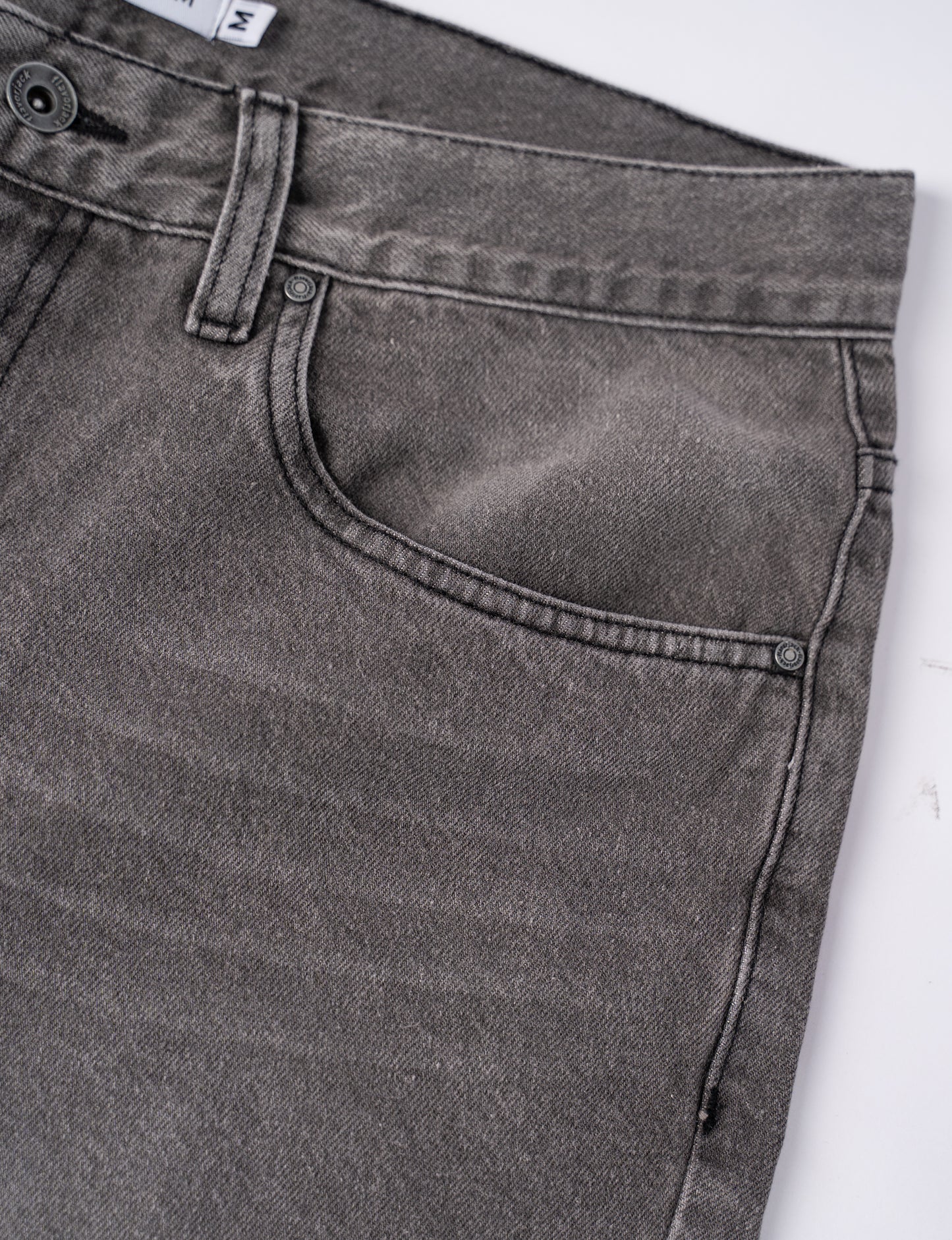 FJ Denim Relax Shorts Gris