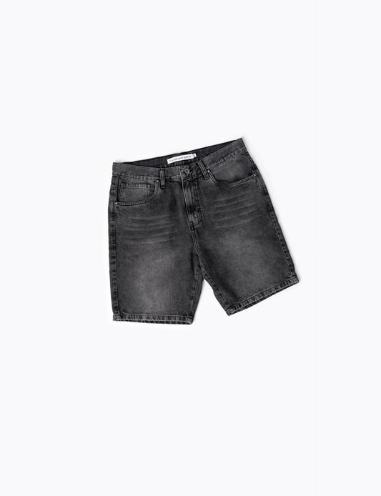 FJ Denim Relax Shorts Charcoal