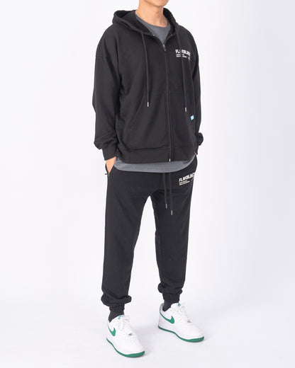 FJ 16 Zipped Hoodie Negro