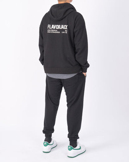 FJ 16 Zipped Hoodie Negro