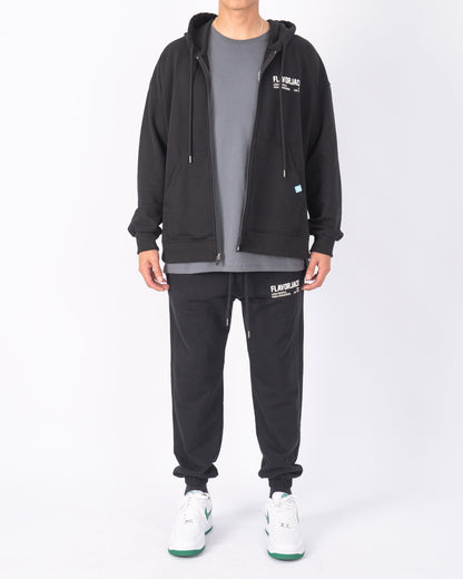 FJ 16 Zipped Hoodie Negro