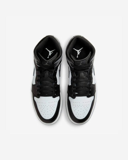 Air Jordan 1 Mid Negro Plomo