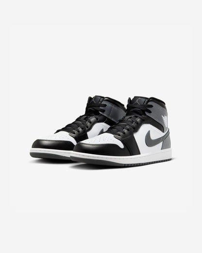 Air Jordan 1 Mid Negro Plomo