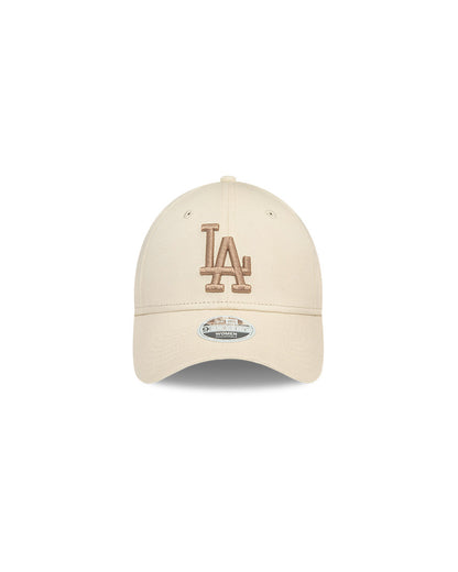 9FORTY League Essentials Dodgers Ajustable Beige Marron Womens