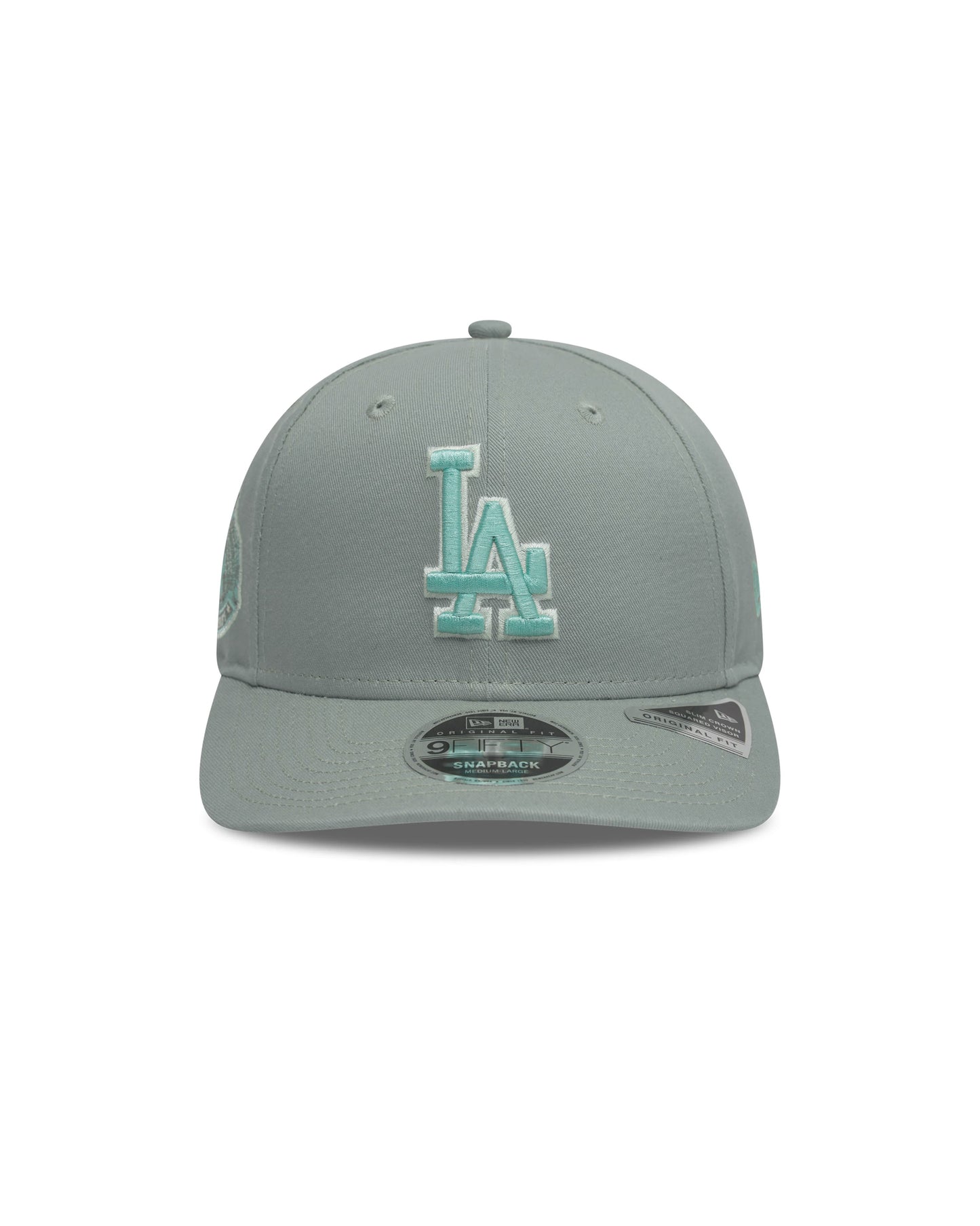 9FIFTY Original Fit WS Dodgers Snapback Verde Menta