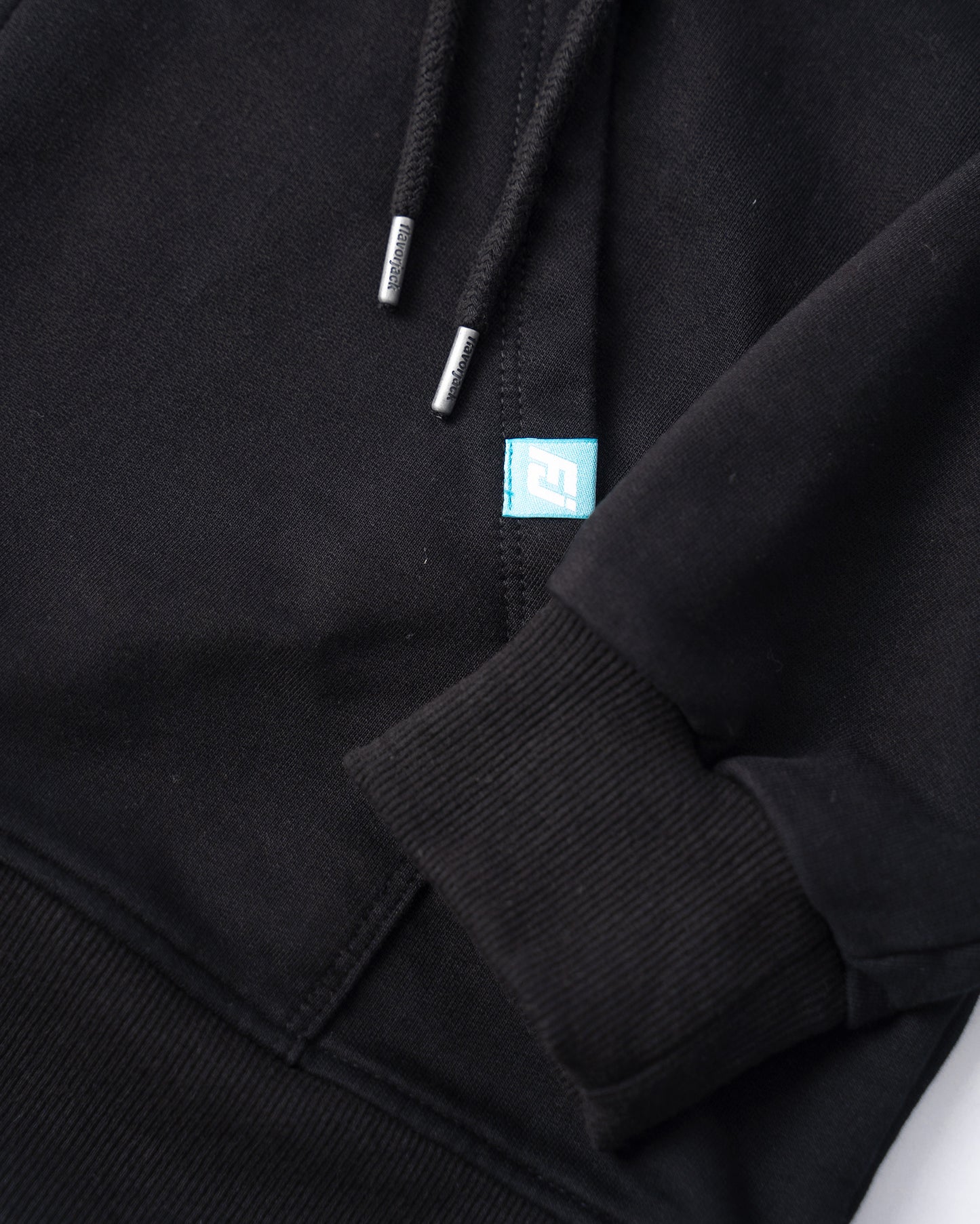 FJ 16 Zipped Hoodie Negro