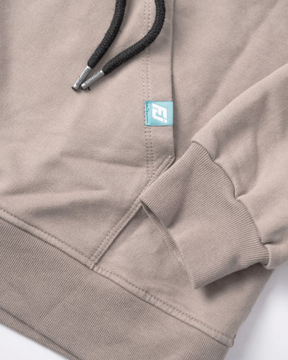 FJ 16 Zipped Hoodie Taupe