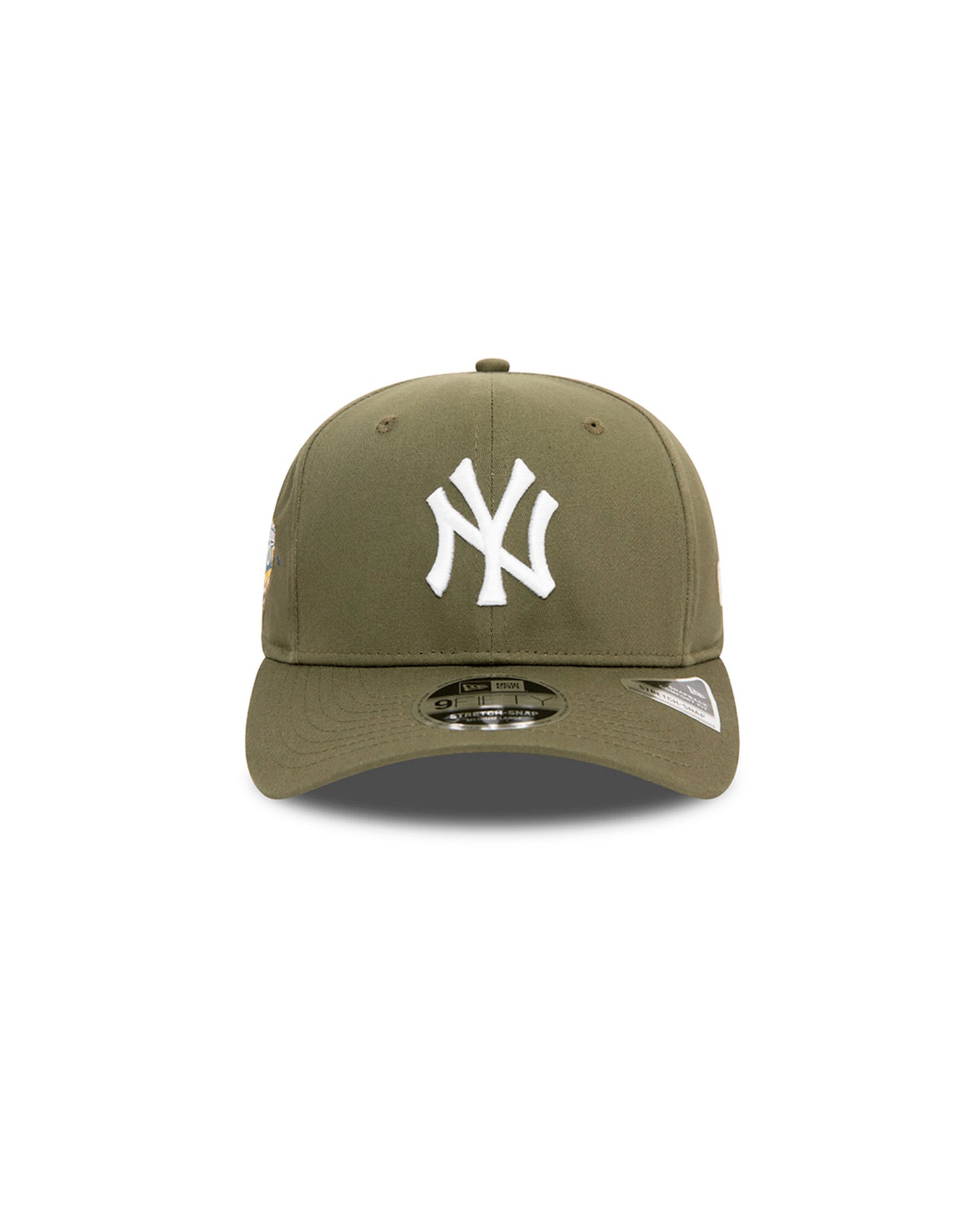 9FIFTY STRETCH WS Yankees Snapback Hat Verde Blanco