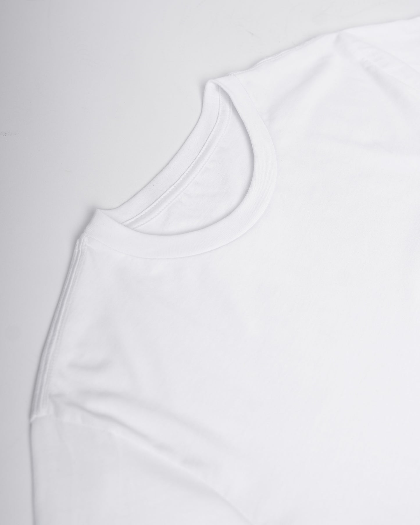 Basic Regular Fit Tee Blanco