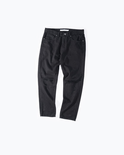 FJ Denim Ripped Jeans Negro