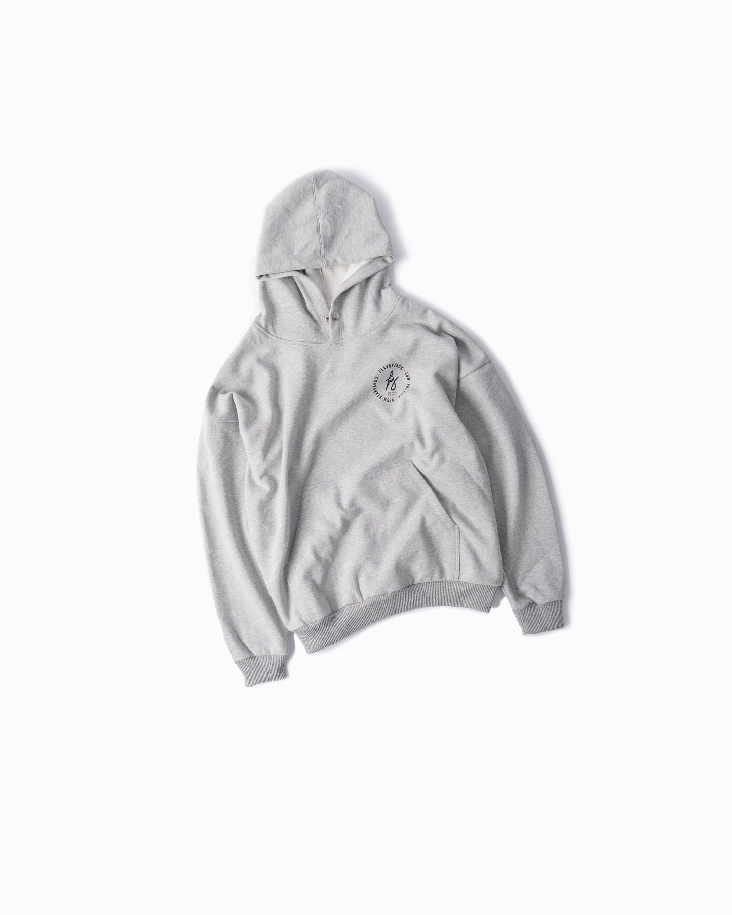 Signature Oversize Hoodie Gris