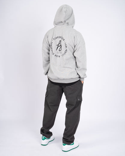 Signature Oversize Hoodie Gris