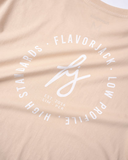 Signature Oversize Tee Nude