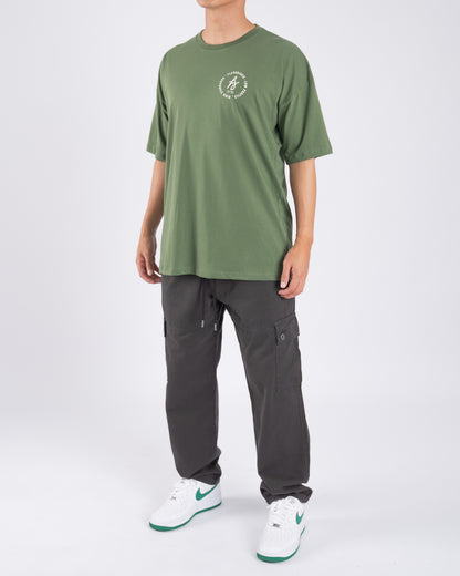 Signature Oversize Tee Verde