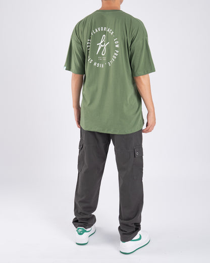 Signature Oversize Tee Verde