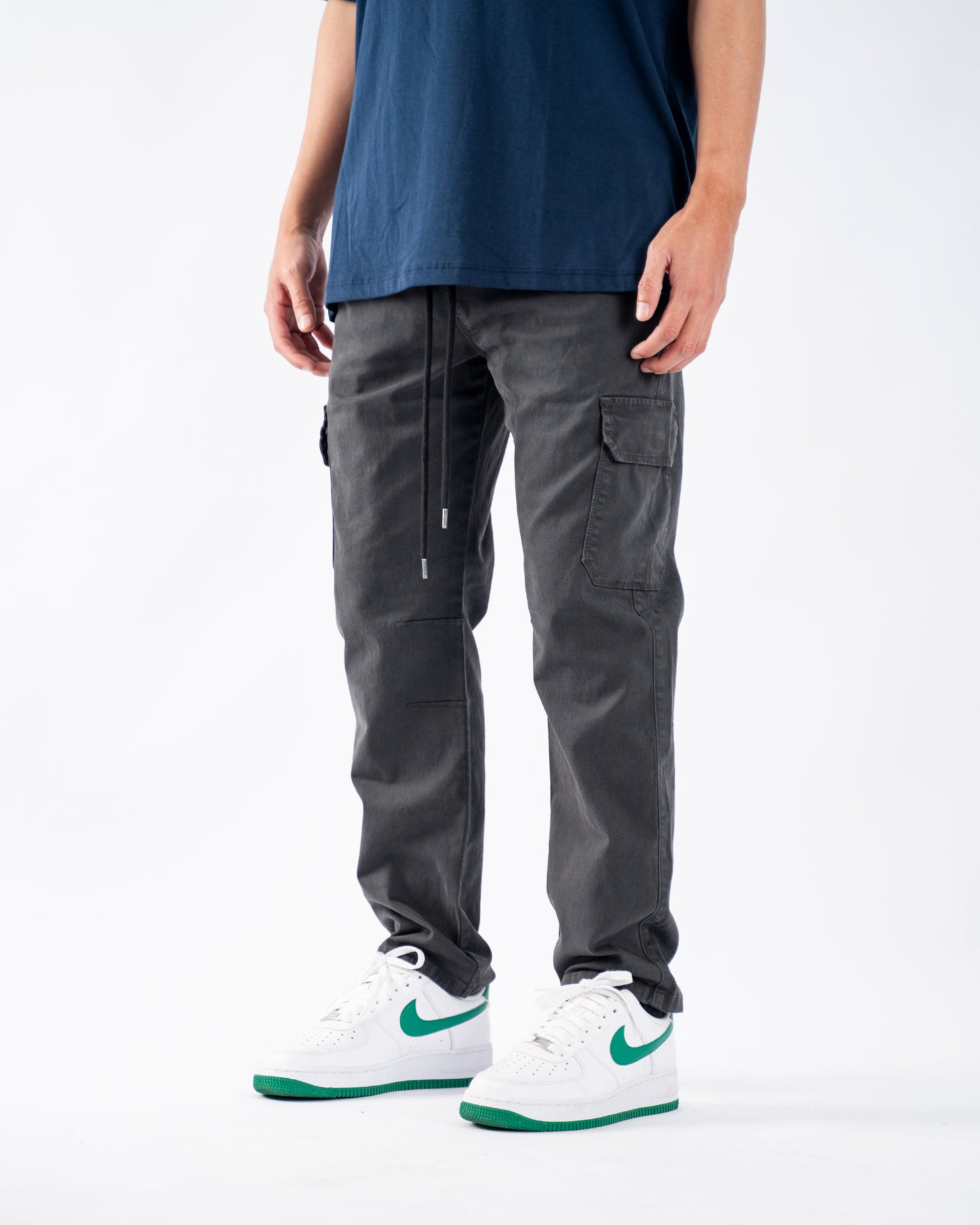 Neo Skin Premium Drill Cargo Pant Charcoal