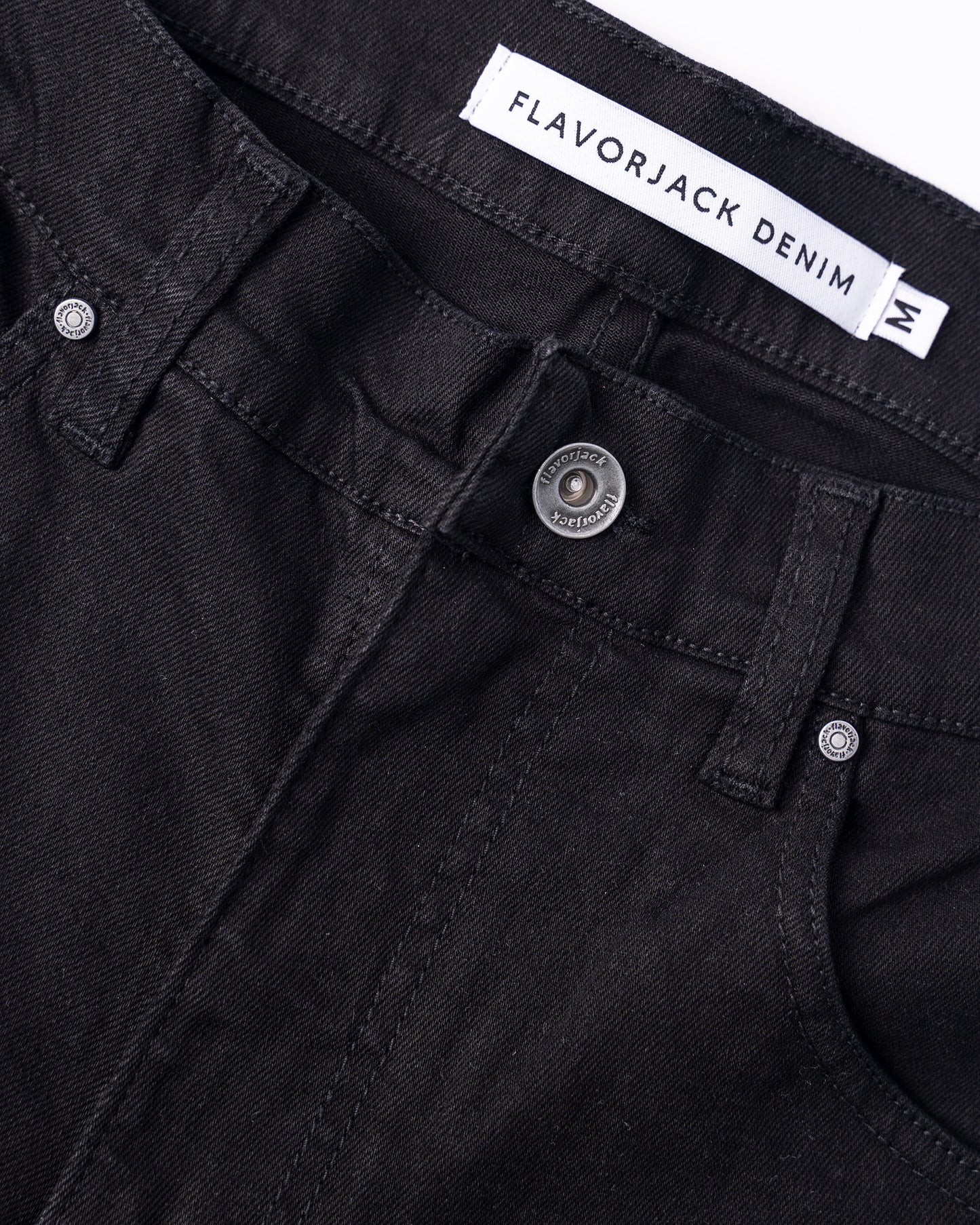 FJ Denim Jeans Total Black Slim