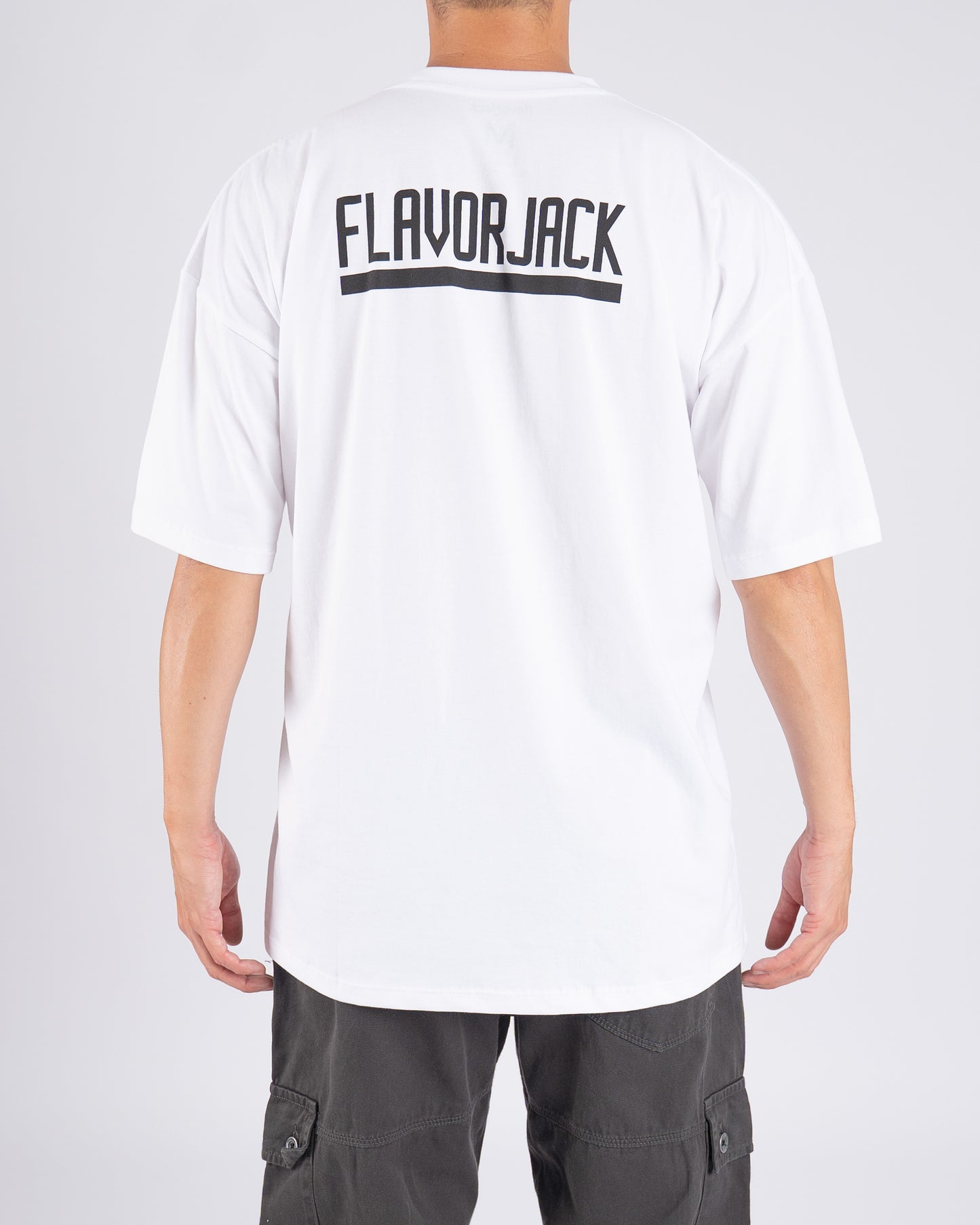 Stamp Oversize Tee Blanco