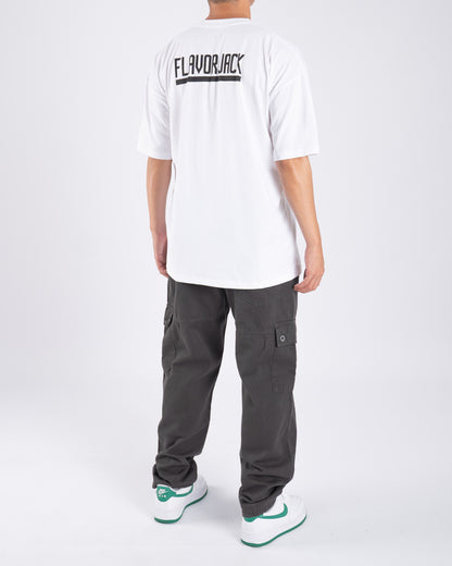 Stamp Oversize Tee Blanco