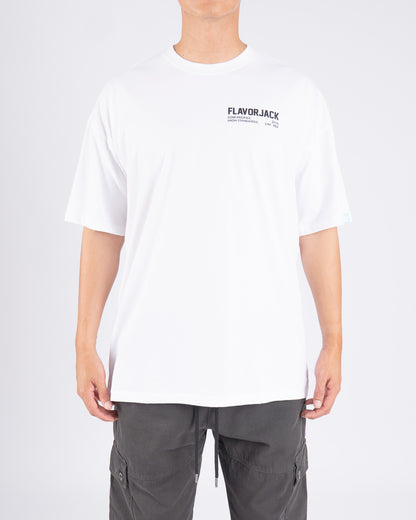 State Oversize Tee Blanco