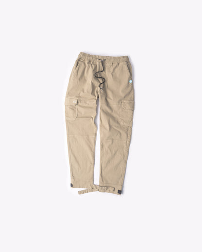 Neo Velcro Premium Drill Cargo Pant Beige