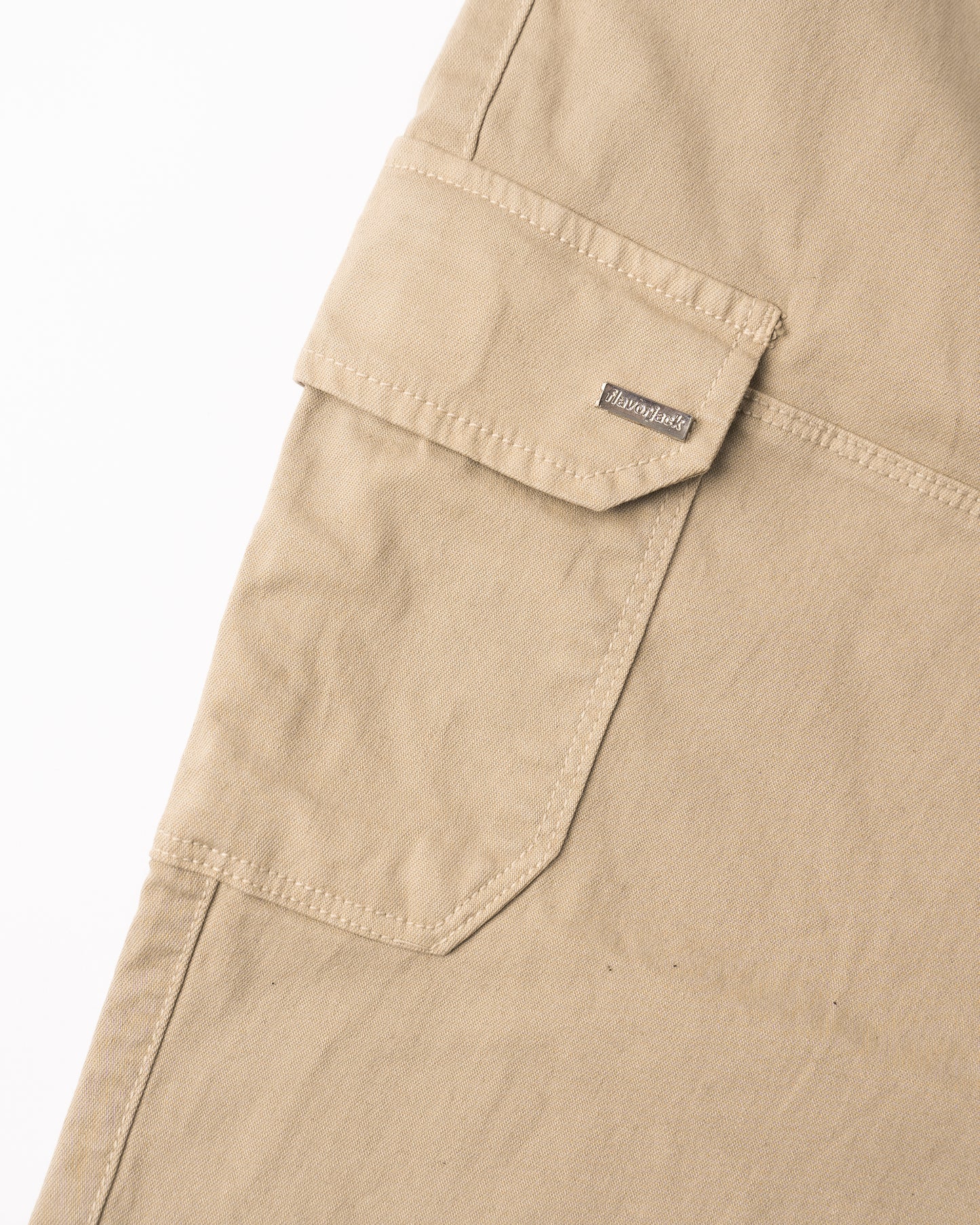 Neo Velcro Premium Drill Cargo Pant Beige