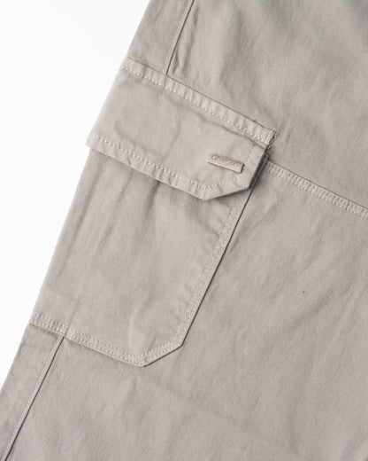 Neo Velcro Premium Drill Cargo Pant Gris