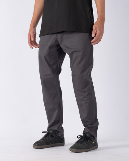 Chino Drill Pant Gris Grafito