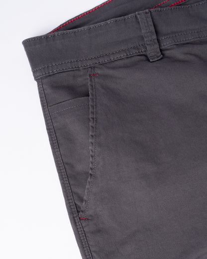 Chino Drill Pant Gris Grafito