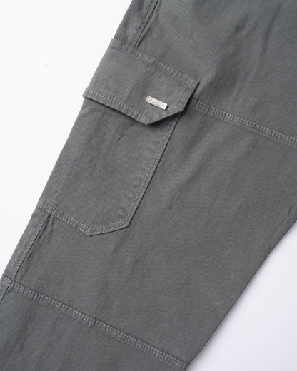 Neo Velcro Premium Drill Cargo Pant Verde Stone