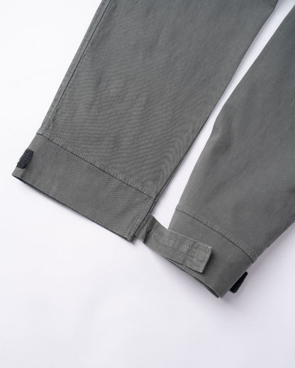 Neo Velcro Premium Drill Cargo Pant Verde Stone