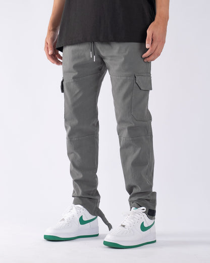 Neo Velcro Premium Drill Cargo Pant Verde Stone