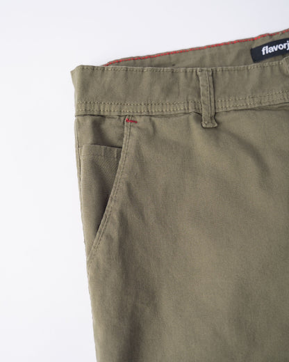 Chino Drill Pant Verde Olive