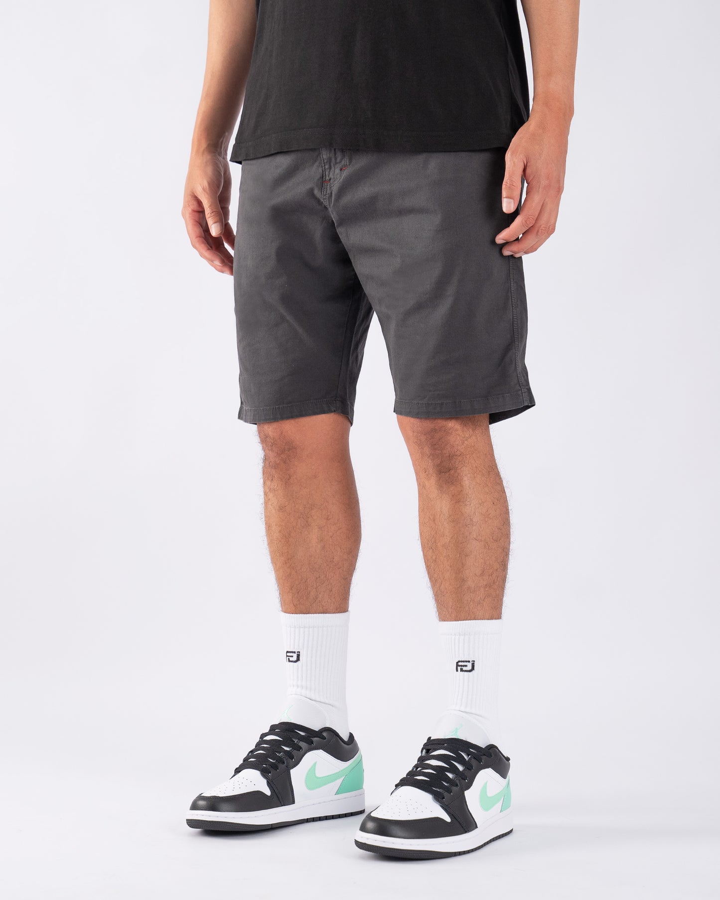 Chino Drill Shorts Grafito