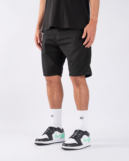 Chino Drill Shorts Negro