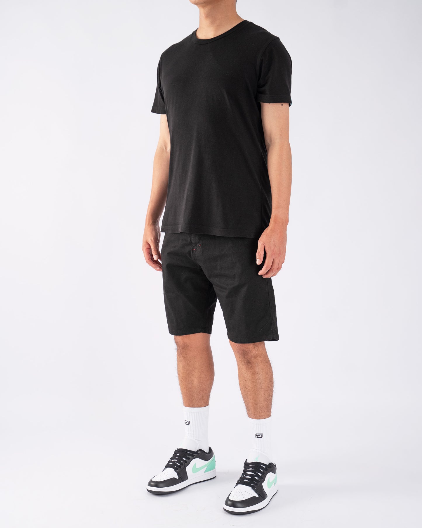 Chino Drill Shorts Negro