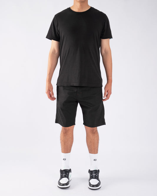 Chino Drill Shorts Negro