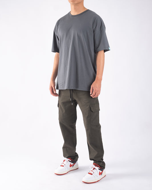 Neo Skin Premium Drill Cargo Pant Verde Militar