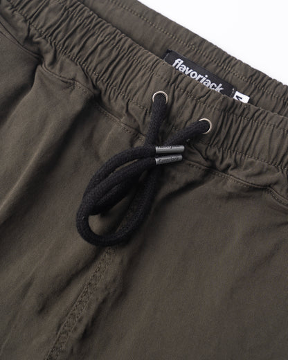 Neo Skin Premium Drill Cargo Pant Verde Militar