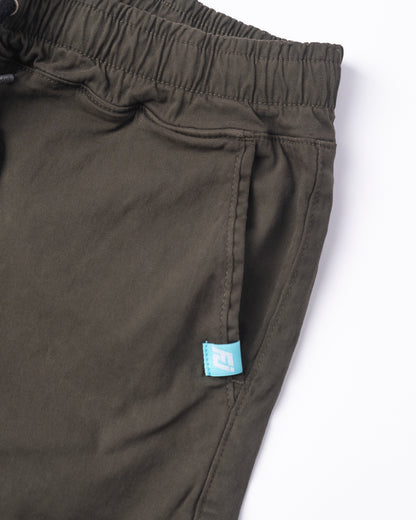 Neo Skin Premium Drill Cargo Pant Verde Militar